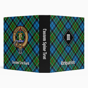 Clan Kirkpatrick Tartan Binder
