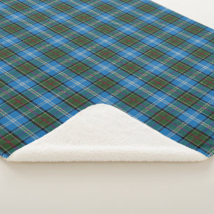 Clan Kirkpatrick Tartan Sherpa Blanket