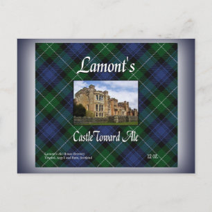 Clan Lamont Castle Toward Ale Postcard