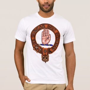 Clan Lamont Family Crest and Targe T-Shirt