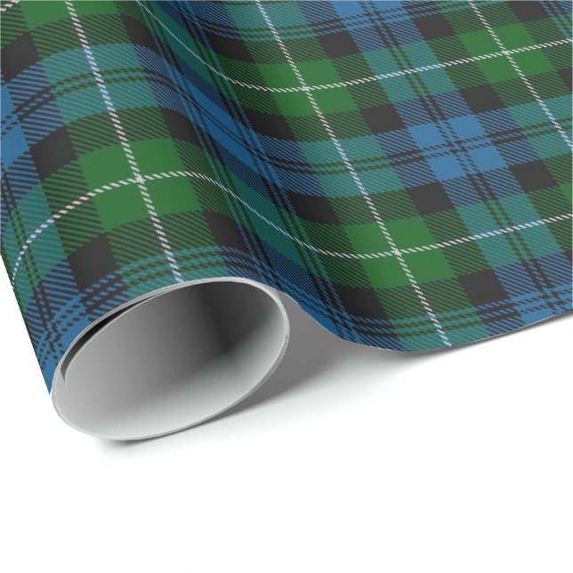 Clan Lamont Scottish Tartan Wrapping Paper (Roll Corner)