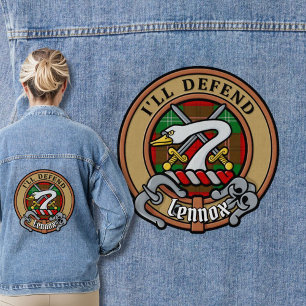 Clan Lennox Crest sur Tartan