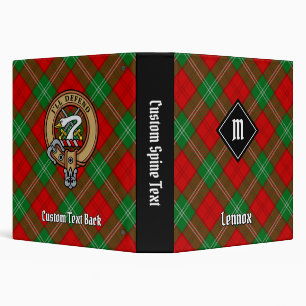 Clan Lennox Tartan Binder