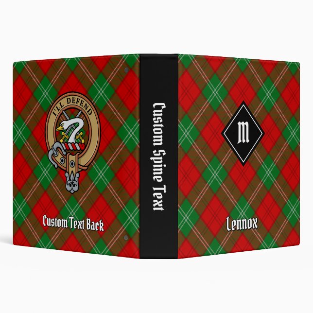 Clan Lennox Tartan Binder (Background)