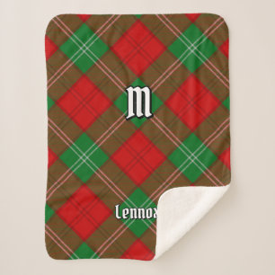 Clan Lennox Tartan Sherpa Blanket