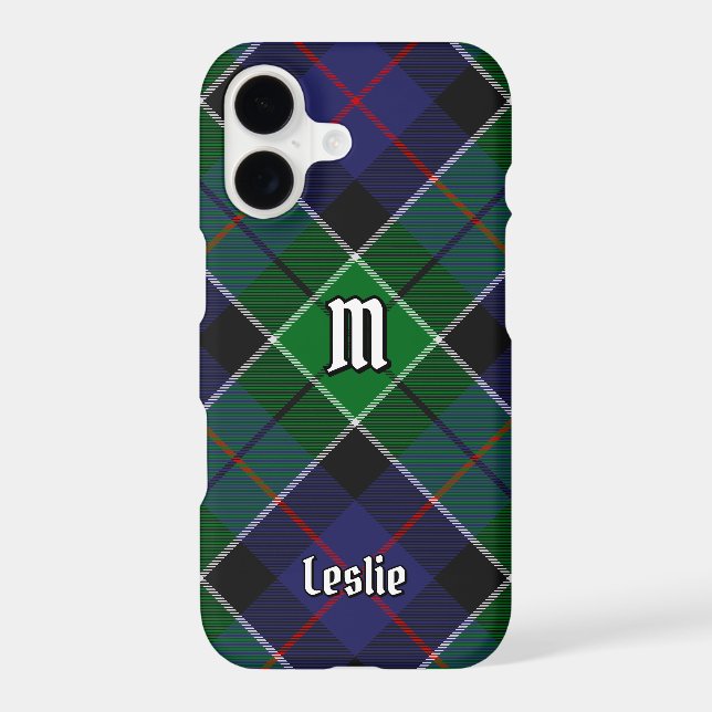 Clan Leslie Chasse Tartan (Verso)