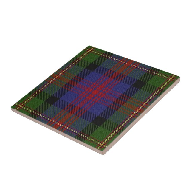 Clan Logan Scottish Expressions Tartan Tile (Side)