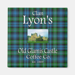 Clan Lyon's Old Glamis Castle Coffee Co. Magnet