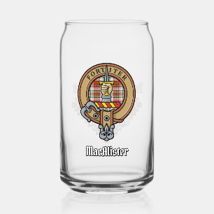 Clan MacAlister Crest sur le tatan de robe