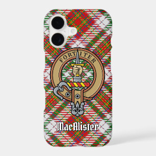 Clan MacAlister Crest sur le tatan de robe