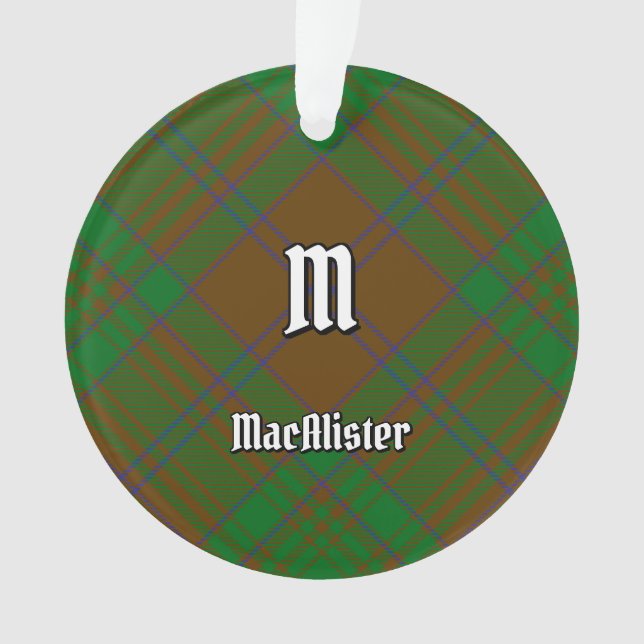 Clan MacAlister de Glenbarr Hunting Tartan (devant)