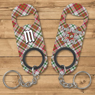 Clan MacAlister Dress Tartan Keychain Bottle Opener