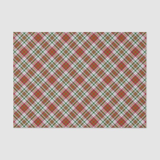 Clan MacAlister Dress Tartan Tissue Paper (Front)
