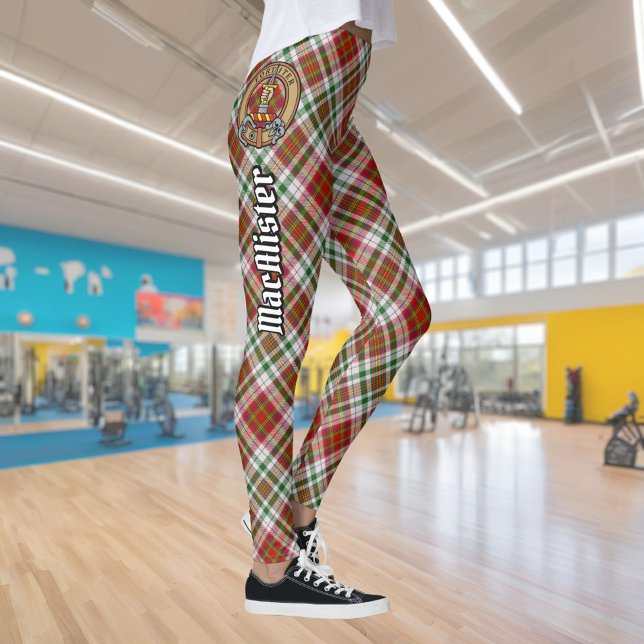 Clan MacAlister Robe Tartan Leggings (Créateur téléchargé)