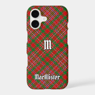 Clan MacAlister Tartan Case-Mate iPhone Case