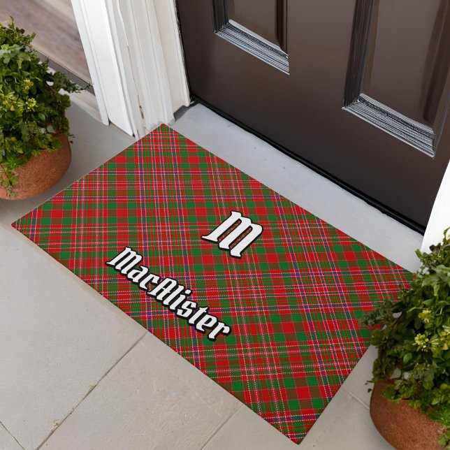 Clan MacAlister Tartan Doormat (Creator Uploaded)
