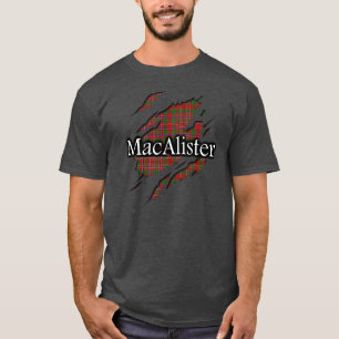 Clan MacAlister Tartan Spirit Shirt