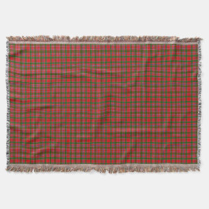 Clan MacAlister Tartan Throw Blanket
