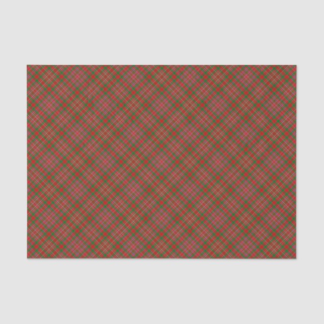 Clan MacAlister Tartan Tissue Paper (Front)