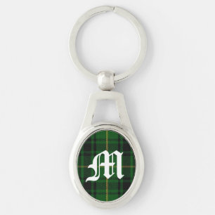 Clan MacArthur Plaid Monogram Key Chain
