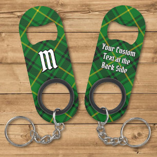 Clan MacArthur Tartan Keychain Bottle Opener