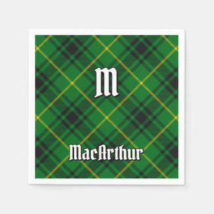 Clan MacArthur Tartan Napkin