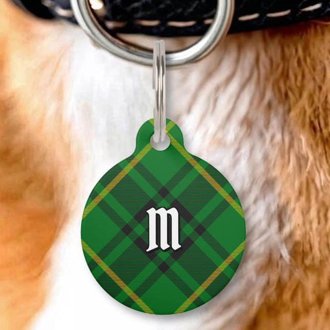Clan MacArthur Tartan Pet Tag (Creator Uploaded)