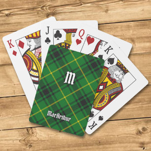 Clan MacArthur Tartan Playing Cards
