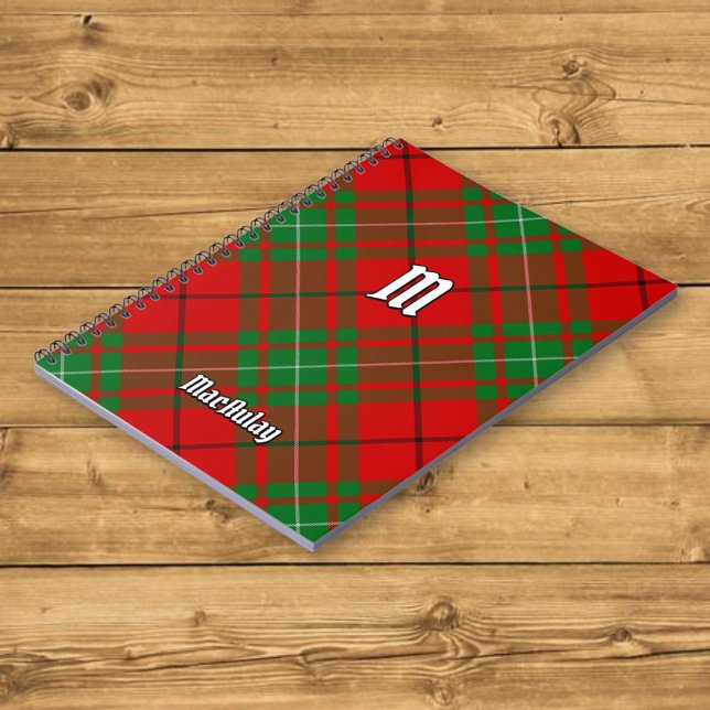 Clan MacAulay Carnet Tartan (Créateur téléchargé)