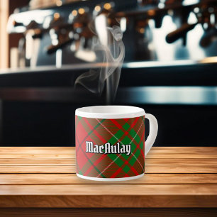 Clan MacAulay Tartan Espresso Cup