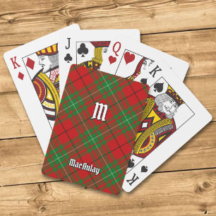Clan MacAulay Tartan Playing Cards