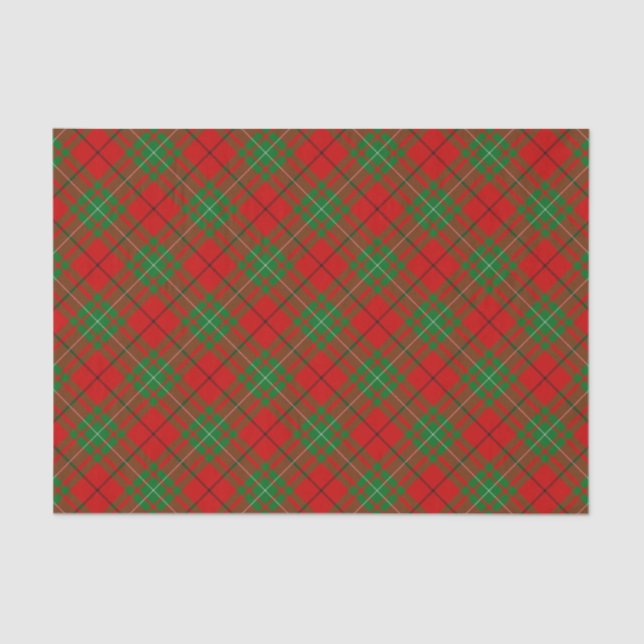 Clan MacAulay Tartan Tissue Paper (Front)