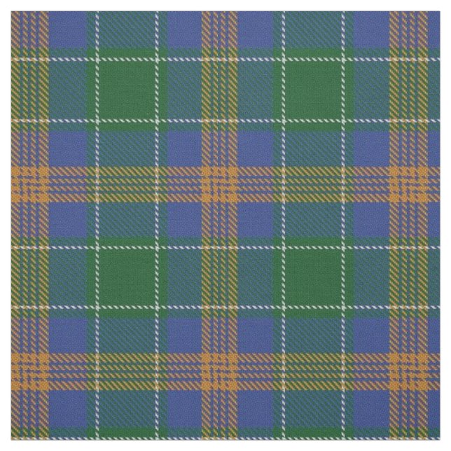 Clan MacAuliffe McAuliffe Irish Tartan Fabric (Swatch)