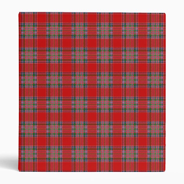 Clan MacBean Tartan Binder (Front)