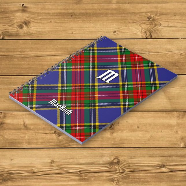 Clan MacBeth Carnet Tartan (Créateur téléchargé)