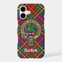 Clan MacBeth Crest Case-Mate iPhone Case