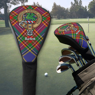 Clan MacBeth Crest Golf Head Cover
