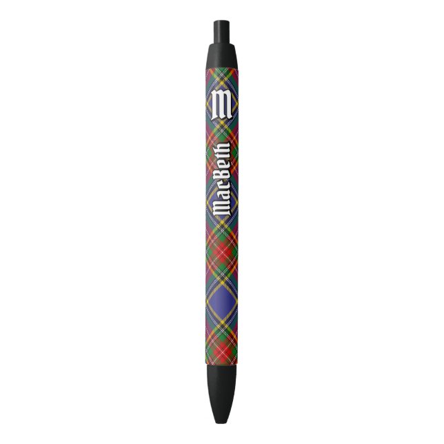 Clan MacBeth Stylo Tartan (devant Vertical)
