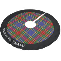 Clan MacBeth Tartan Brushed Polyester Tree Skirt