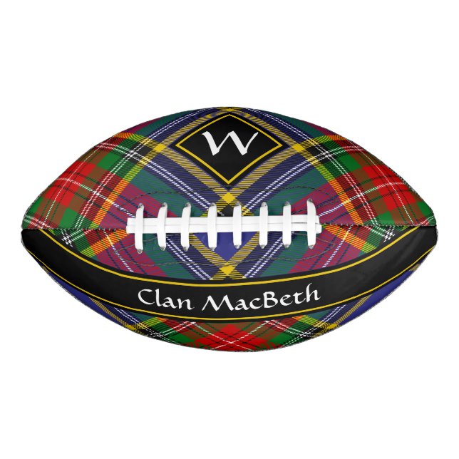 Clan MacBeth Tartan Football (Front)