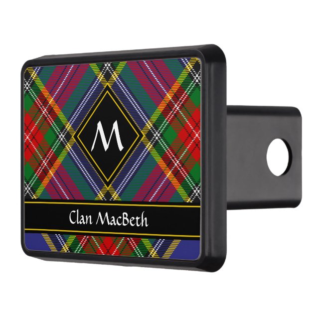 Clan MacBeth Tartan Hitch Cover (Left)