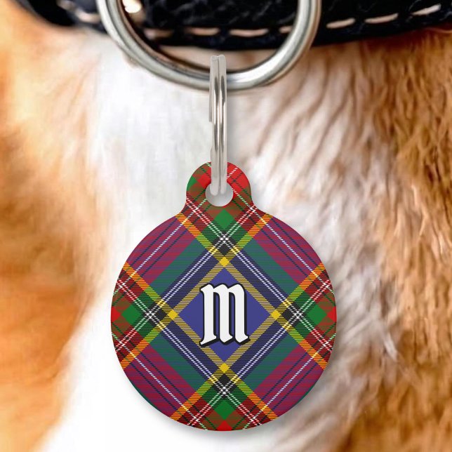 Clan MacBeth Tartan Pet ID Tag (Creator Uploaded)