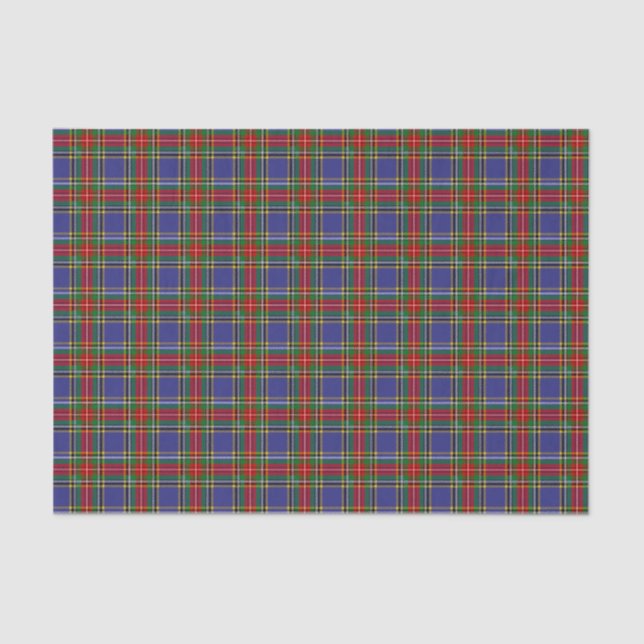 Clan MacBeth Tartan Tissue Paper (Front)