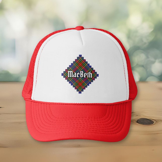 Clan MacBeth Tartan Trucker Hat (Creator Uploaded)