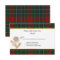 Clan MacClain Tartan Thistle Wedding RSVP