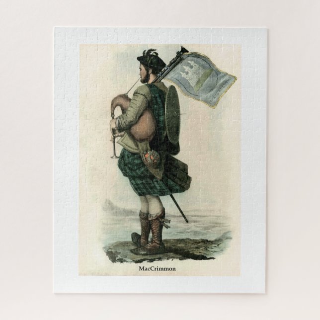 Clan MacCrimmon Jigsaw Puzzle (Vertical)