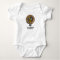 Clan MacDonald Crest Baby Bodysuit