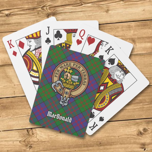 Clan MacDonald Crest Playing Cards (Creator Uploaded)
