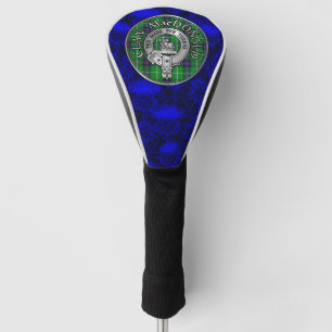 Clan MacDonald Crest & Tartan Golf Head Cover