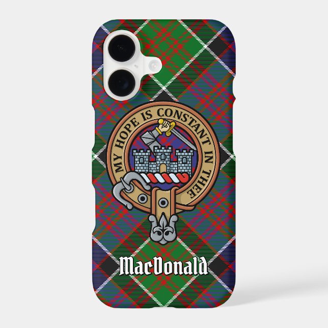 Clan MacDonald de Clanranald Crest (Verso)